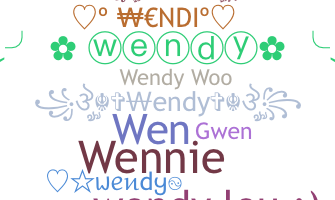 Segvārds - Wendy