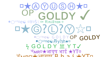 Segvārds - Goldy