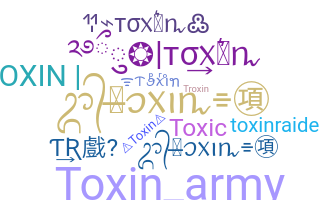 Segvārds - toxin