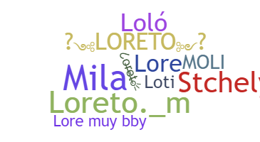 Segvārds - Loreto