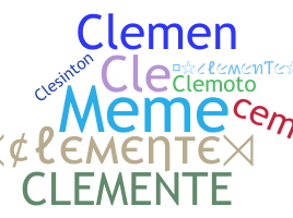 Segvārds - Clemente