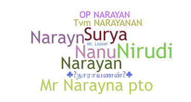 Segvārds - Narayanan