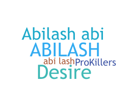 Segvārds - Abilash