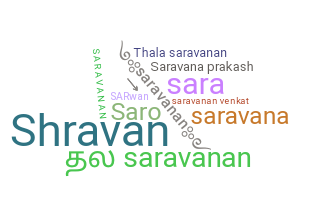 Segvārds - Saravanan