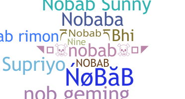 Segvārds - Nobab