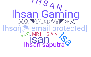 Segvārds - Ihsan