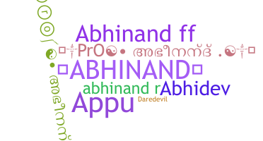Segvārds - Abhinand