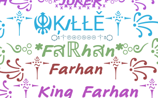 Segvārds - Farhan