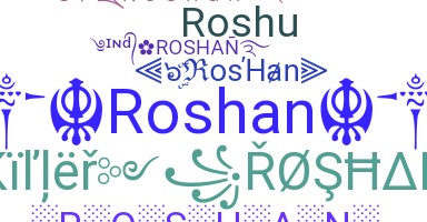 Segvārds - Roshan