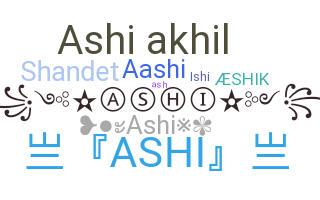 Segvārds - Ashi