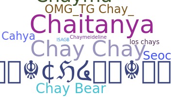Segvārds - Chay