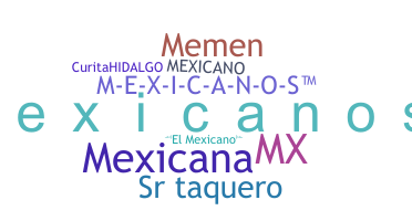 Segvārds - Mexicanos
