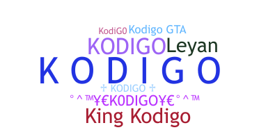 Segvārds - Kodigo