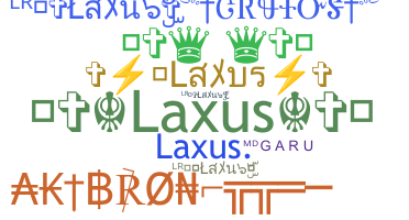 Segvārds - Laxus