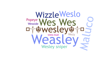 Segvārds - Wesley