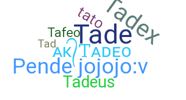 Segvārds - Tadeo