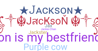 Segvārds - Jackson