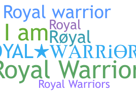 Segvārds - royalwarrior