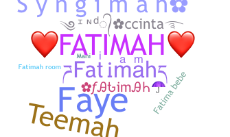 Segvārds - Fatimah