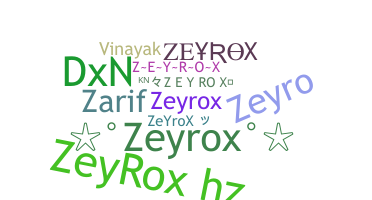 Segvārds - ZeyRoX