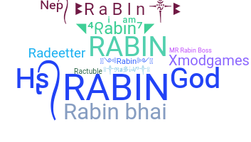 Segvārds - Rabin