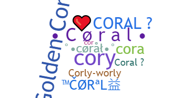 Segvārds - Coral
