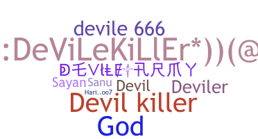 Segvārds - Devile