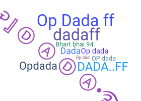 Segvārds - OpDada
