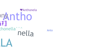 Segvārds - Anthonella