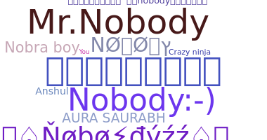 Segvārds - Nobody
