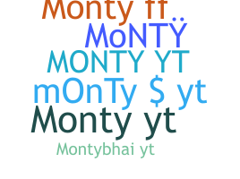 Segvārds - MontyYT