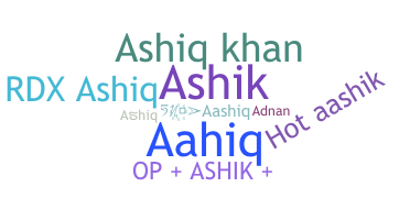 Segvārds - Ashiq