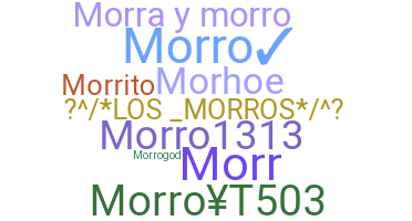 Segvārds - Morro