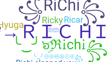 Segvārds - Richi