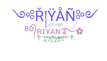 Segvārds - Riyan