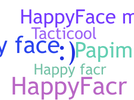 Segvārds - happyface
