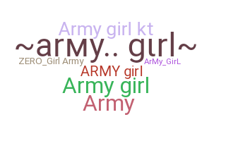 Segvārds - armygirl