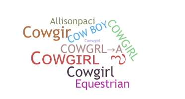 Segvārds - cowgirl