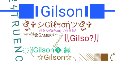 Segvārds - Gilson