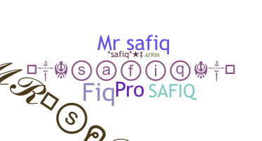 Segvārds - Safiq