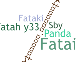 Segvārds - Fatah
