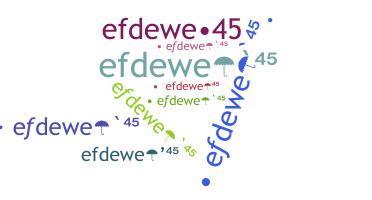 Segvārds - efdewe45