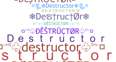 Segvārds - destructor