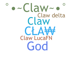 Segvārds - CLAW