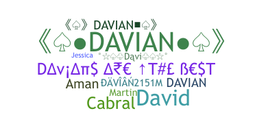 Segvārds - Davian