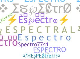Segvārds - Espectro