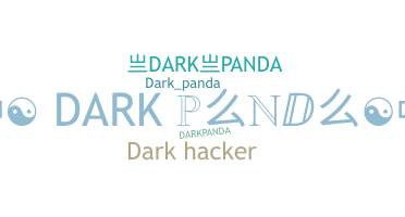 Segvārds - darkpanda