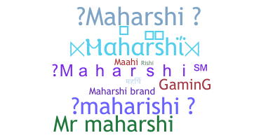 Segvārds - Maharshi