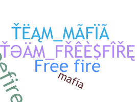 Segvārds - TeamFreeFire