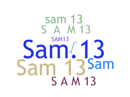 Segvārds - Sam13
